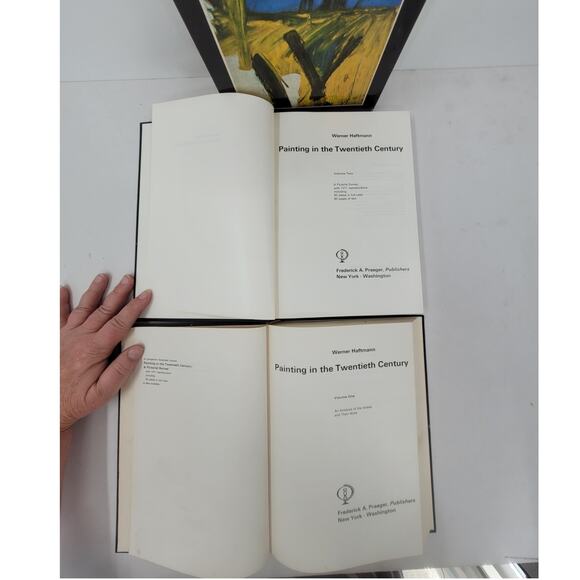 Painting in the Twentieth Century Warner Hoffmen 1966 two books set Hardcover - Picture 6 of 12
